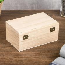 Шкатулка дерево 15*10*7см арт.497455 (сосна)