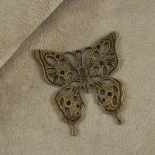 Коннектор "Бабочка" 38*47мм арт.7707940/1 бронза