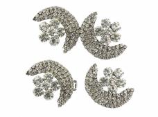 Застежка 71*31мм со стразами арт.JRTB-1175