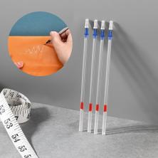 Маркер по коже 111мм d-6мм толщина линии-1мм серебро