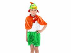 Карнавальный костюм "Петушок" раз.122-60(64) (маска-шапка, жилет, шорты) 6-7лет арт.88042