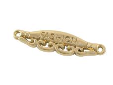Украшение пришивное металл "Fashion" 9*35мм арт.ACI-2540 золото