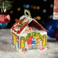 Коробка складная 12*12*7см "Домик" арт.5312457