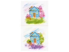 PANNA арт.DE/ДЕ-7003 "Времена года:Весна,Лето " Набор для вышивания мулине 39*18см