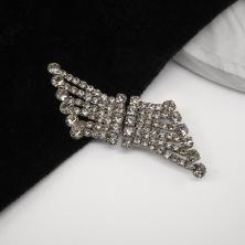 Застежка 68*22мм со стразами арт.JRTB-1161