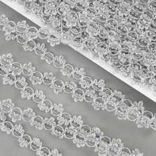 Тесьма металлизированная 20мм арт.9236867 серебро