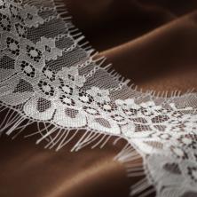 Кружево французское  75мм арт.ФУ-8723 белый
