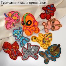 Термоаппликация "Мультяшки" арт.4521 ассорти