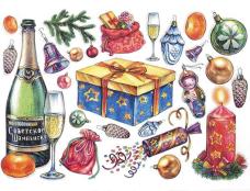 Бумага рисовая 28,2*38,4см 