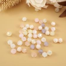 Бусины граненые стекло 