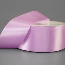 Лента атласная 5см (069) сиреневый (91м)