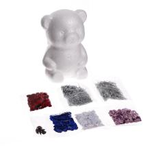 Набор д/изготовления игрушки из пайеток "Панда" 13*9см арт.3629303