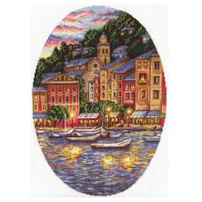 GM/ГМ-1172 "Портофино" Набор для вышивания мулине PANNA 34*24см