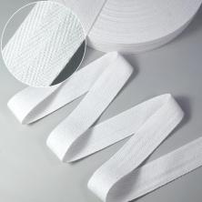 Тесьма киперная 25мм арт.ФУ-10089 белый