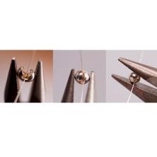 Бусина для кримпа d-2,5мм арт.ИВ-296 никель (нерж.сталь)