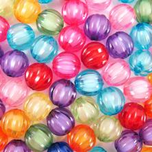 Бусины акрил 10мм арт.685-14 ассорти (50гр)