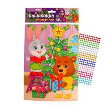 Аппликация стразами 