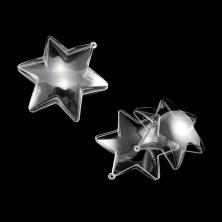 Заготовка пластик "Звезда" 10,3*4,3см арт.PLB-012