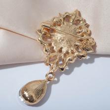 Брошь "Императрица" 38*65мм арт.7332951