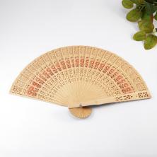 Веер дерево с ароматом сандала 20,5см арт.ФУ-10477 (2шт)