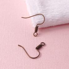 Заготовка для серег 15мм арт.DC-071 04-бронза