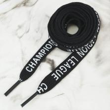 Шнурки для обуви плоские 12мм 130см "CHAMPION LEAGUE"