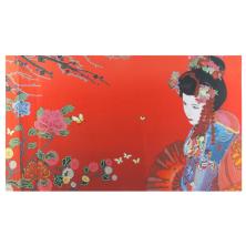 9467 "Восток" Рисунок на ткани "Конек" частичная вышивка 25*45см