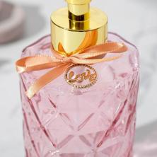 Дозатор для моющего средства 400мл 18*7см "Вдохновение" арт.5283642 стекло/пластик