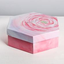 Коробка складная "Многоугольник" 26*22,5*8см арт.4154925