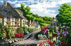 "Очарование лета" 70*45см арт.АЖ-1041 Картина стразами "Алмазная живопись"