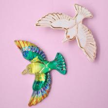 "Птица" 23*35мм арт.6884232 микс