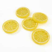 Долька лимона 5см арт.SF-1217 желтый