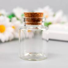 Бутылочка с пробкой 15мл 30*40мм арт.3565096