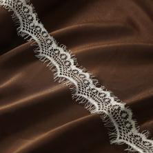 Кружево французское  55мм арт.73174 молочный