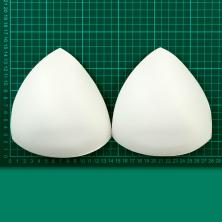 Чашечки треугольник с PUSH-UP арт.A-438 р.100 (12пар)