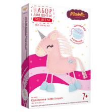 Набор для изготовления игрушки Miadolla "Единорожка" арт.KD-0330 14см