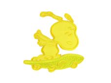 Термоаппликация "Собака на скейтборде" 70*75мм арт.4010/27