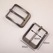 Пряжка металл 50*60/40мм арт.5459 т.никель