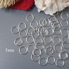 Кольцо соединительное  5,0*0,7мм арт.ФУ-11532 (4050±5шт)