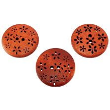Пуговица дерево арт.ФУ-10623 25мм 40L