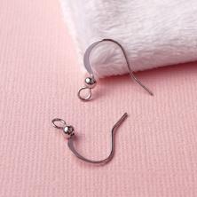 Заготовка для серег 15*13,5мм арт.FMK-H04 01-серебро