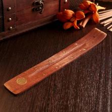 Подставка под благовония "Солнце" 26*3,5см арт.4205871 дерево