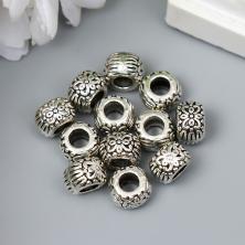 Бусины металл 