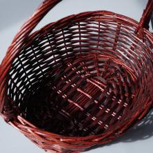Корзина плетеная 35*30*13см лоза арт.SF-7072 коричн.