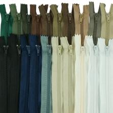 Молния брючная Т.4 20см ассорти