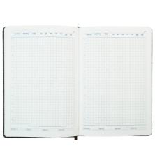 Ежедневник 14,5*21см с карманом для телефона недатированный арт.KS-5103 черный (140л)