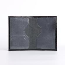 Обложка для паспорта нат.кожа арт.1628239 черный