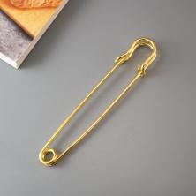 Булавка для вязания 10см d-2мм арт.2928 золото