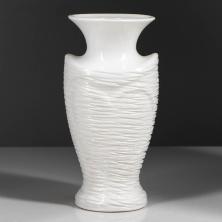 Ваза керамика 20*9*10см "Амур" арт.3554997 белый