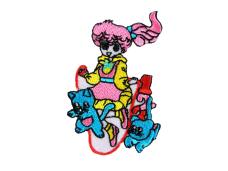 Термоаппликация "Девочка со скакалкой" 70*45мм арт.5461